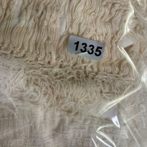 Tibi White Peplum Babydoll Sleeveless Boho Flowy Blouse Size 8 - Picture 10 of 12